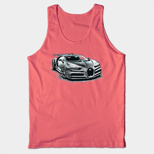 Bugatti Chiron Tank Top by Vehicles-Art